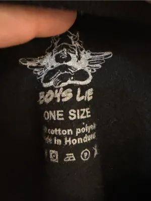 Boys Lie Not of This World Cropped Sweatshirt ASO Kelsea Siesta Key OS thumbnail 7