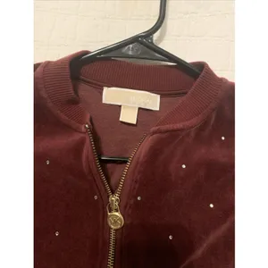 MICHAEL MICHAEL KORS - Embellished Velour Tracksuit / Jacket Size Small Women's thumbnail 2