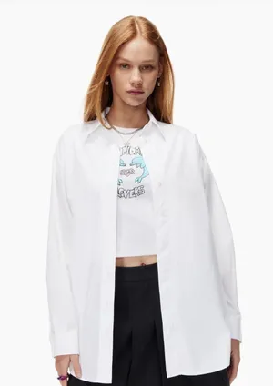 Aritzia Sunday Best Button Up thumbnail 1