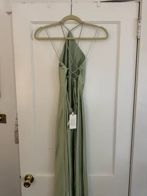 Line & Dot Dress Maxi thumbnail 4