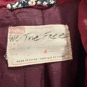 FREE PEOPLE WE THE FREE On My Mind Bomber Jacket size Small Winter Oversized‎ thumbnail 5