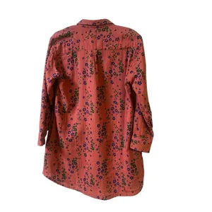 Natural Life shirt dress floral print sz Small thumbnail 4