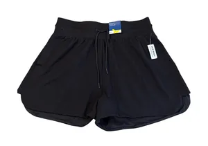 Old Navy Active Dynamic Fleece Extra High-Rise Shorts Black XL 662947-00-1 thumbnail 1
