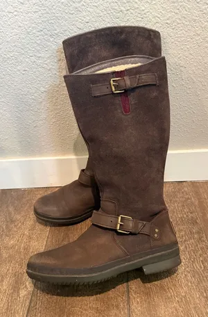 Ugg‎ Australia Thomsen Stout Brown Waterproof Boots Size 6 thumbnail 1