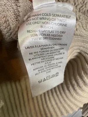 Free People FP Beach Chunky Boxy Cardigan in oatmeal W2356 Sz S thumbnail 8