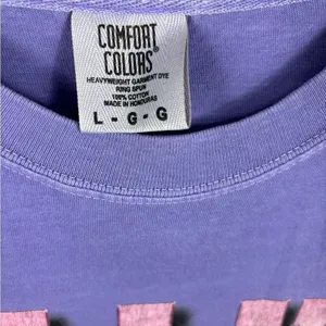 Comfort Colors 90s Customized Pet T-Shirt “Allie” in Purple thumbnail 2