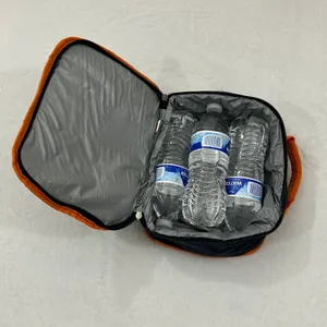 National Football League Team Chicago Bears Football Travel School Game Cooler Lunch Box Bag 10”x8” thumbnail 6