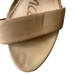 Sam Edelman Yaro Ankle Strap Sandal Oatmeal Kid Leather SZ 8.5 thumbnail 10