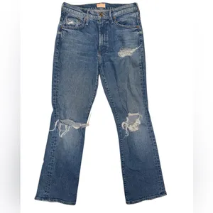 MOTHER Insider Ankle Jean – Bloom & Doom thumbnail 4