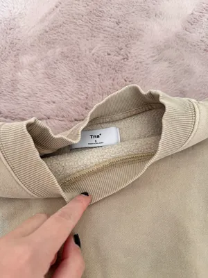 Aritzia TNA Tan Sweatshirt thumbnail 2