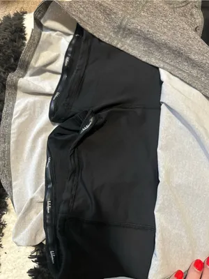Lululemon Pace Rival Skirt Tall 15" Heather Lux Multi Black W8A82T size 12 thumbnail 6