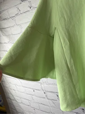 Tibi mint Green Bell Sleeve Women's Top size xs thumbnail 4