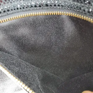 Coach‎ Crossbody Bag Womens Black Leather Snakeskin Trim Gold Hardware F20114 thumbnail 5