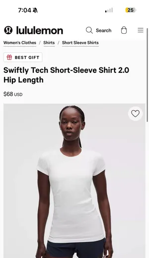Lululemon Shirt Swiftly thumbnail 2