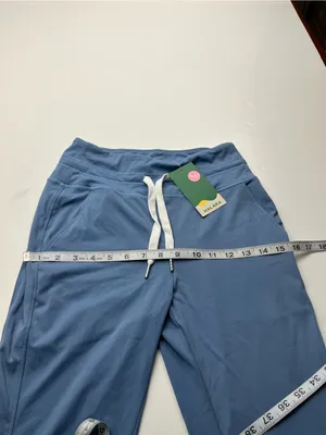 Halara Maya Blue High‎ Wasted Women's Small Joggers Pull-on Stretch Pockets NEW thumbnail 7