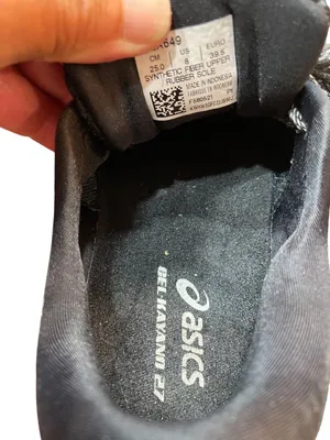 Asics Gel Kayano 27 wms black gray walking running sneakers sz 8 SKU 10-517 thumbnail 7