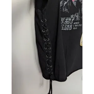 Wrangler the west is calling side lace-up tank Medium thumbnail 3