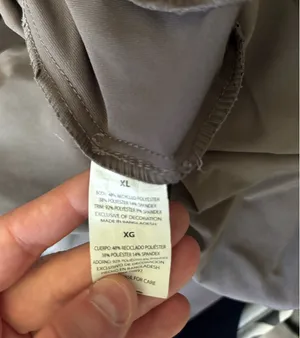 Beige Joggers Tan Size XL thumbnail 3