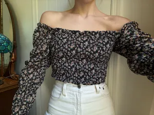 Wild Fable Floral Blouse thumbnail 4
