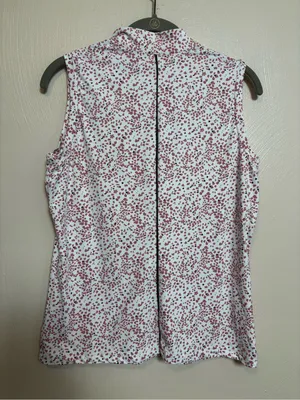 GG Blue Women's Shirt Top Tank Sleeveless Golf Tennis Pickleball Pink Size Small thumbnail 4