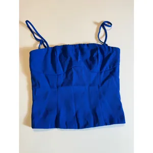 Peppermayo Hey Dream Girl Cobalt Blue Bustier Corset Top Size 0-XXS thumbnail 2
