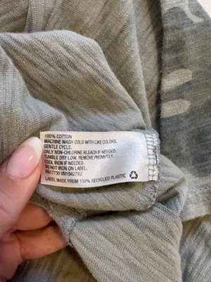 Universal Threads Long Cotton Dress Camo Print thumbnail 5