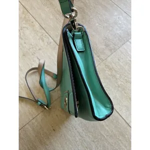 KATE SPADE New York Green Leather Crossbody Shoulder‎ Purse Bag thumbnail 8