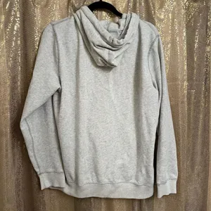 Abercrombie & Fitch Soft Fleece Gray Logo Pullover‎ Hoodie Sweater Medium thumbnail 2