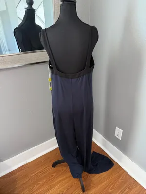 NWT Summersalt 24 Hour Jumpsuit Navy Lightweight Minimalist XL. thumbnail 4