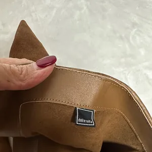 Dolce Vita Tan Suede Over the Knee Boots thumbnail 2