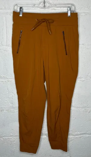 Athleta Women's Trekkie North‎ Jogger Mustard Yellow Drawstring Pants Size 4 thumbnail 1