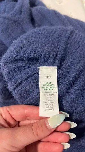 Aerie Fuzzy Sweater thumbnail 4