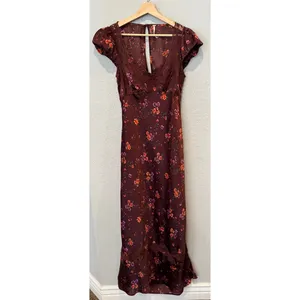 NEW Free People Butterfly Babe Cutout Maxi Dress Size Small thumbnail 13