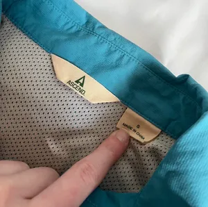 ASCENT Lightweight blue-green sun shirt with that perfect washed, outdoorsy patina thumbnail 4