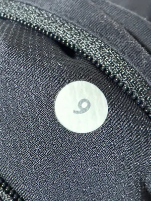 Lululemon cinched bottom black leggings 6 thumbnail 7