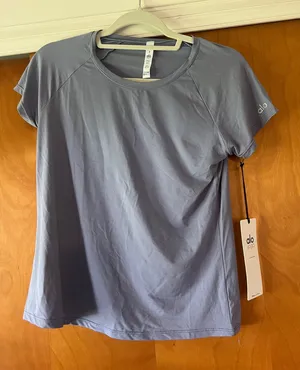 Alo All Pulse Short Sleeve Top thumbnail 1