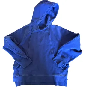 Lululemon Scuba Oversized Side Slit Hoodie in Blue thumbnail 3