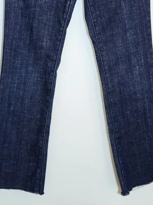 Express Dark Wash Stella Bootcut Jeans Size 6 Long thumbnail 3