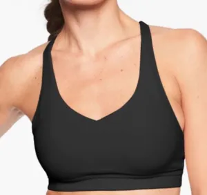Athleta Black Transcendence Sports Bra Small thumbnail 1