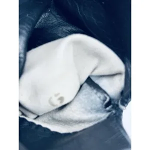 Vintage‎ Black Leather Gloves Size 6 Van Raalte? Opera Classy Chic Driving thumbnail 4
