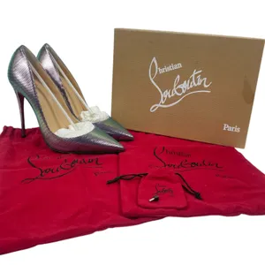 Christian Louboutin Tissu Scarabe So Kate 120 Pump Digitale Size 39 thumbnail 14