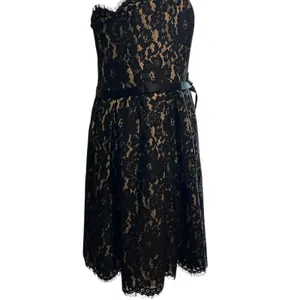 Party Dress NWT Lace Gothic Formal Women's SZ 14 Robert Rodriguez Nieman Marcus thumbnail 6