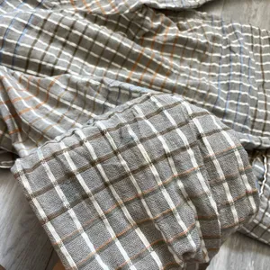 Free People Blazer Jacket NWT cotton plaid better together womens Brown (large) thumbnail 8