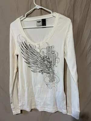 Harley Davidson Y2K long sleeve thumbnail 1