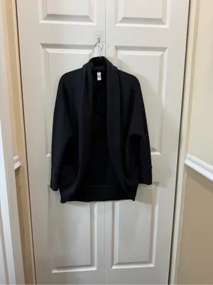 SPANX AirEssentials Cocoon Cardigan Black Women’s XS/S thumbnail 4