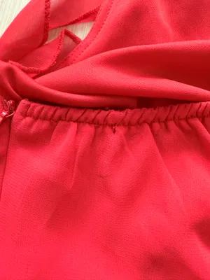 Red motel rocks mini dress halter neck thumbnail 4