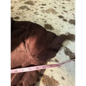 Reformation Brown Cassidy Corduroy Jumpsuit Size 0 thumbnail 6