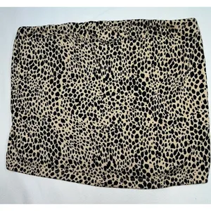 American Eagle Tube Top Womens Medium Animal Print Strapless Shirt Summer Beach thumbnail 1