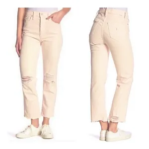 Mother Women's The Tomcat Chew Jeans Peach Wash Button Fly Size 25 thumbnail 2