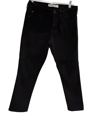 Gap Women's Boyfriend Jeans Size 28 Black Denim Mid‎ Rise 5-Pocket Style thumbnail 1